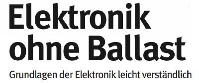 Buch Elektronik ohne Ballast